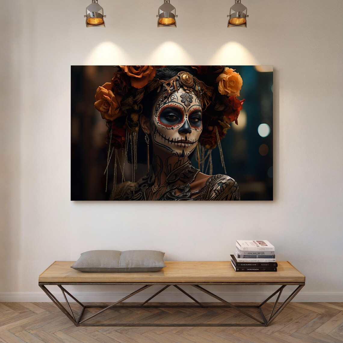 Dia De Los Muertos Celebrations Art Print, Day Of The Dead - Image 4
