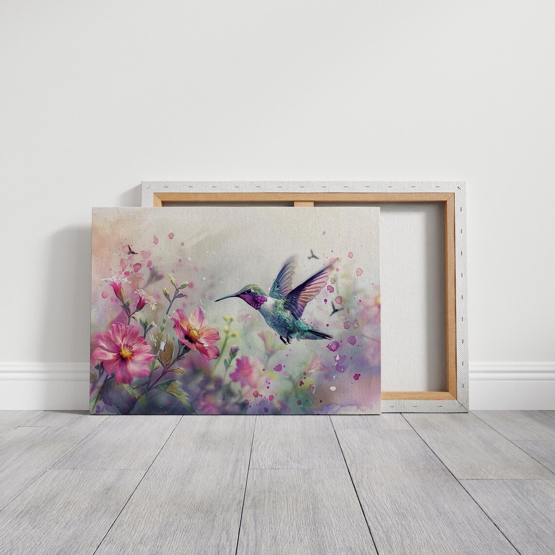 Hummingbird Wall Art Print, Bird Decor for Room - Image 7