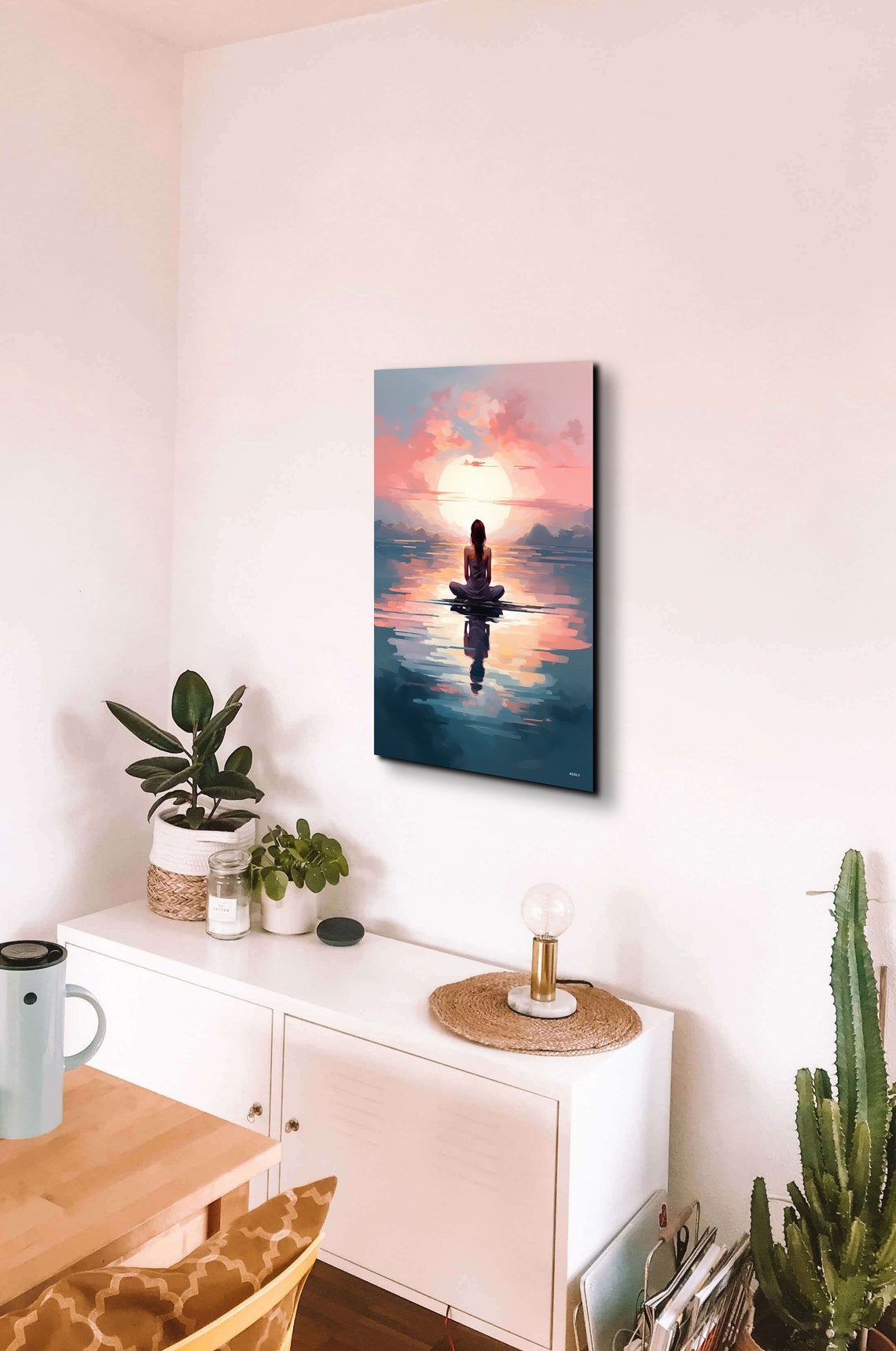 Meditation Wall Art, Zen Spa Art Print - Image 5