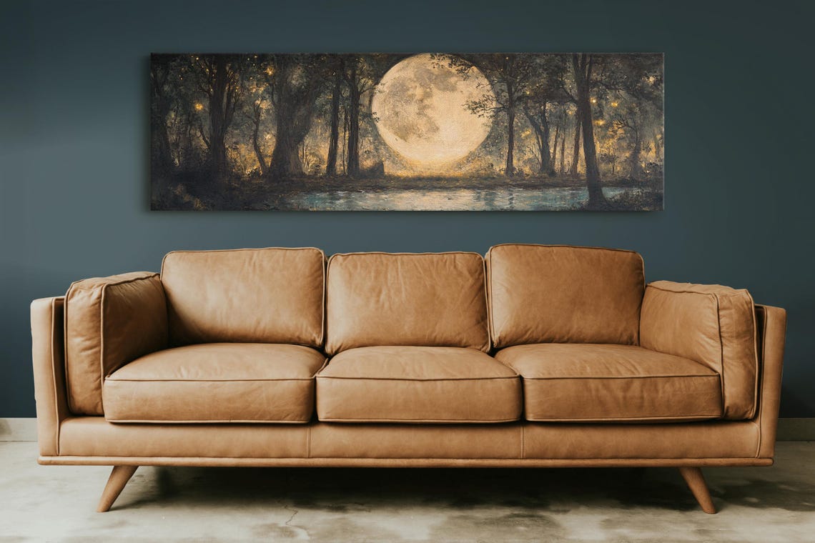 Full Moon Forest - Mystical Landscape - Image 5