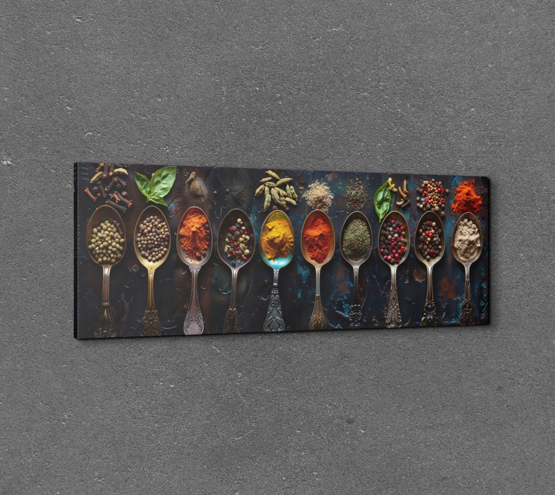 Spices Kitchen Wall Decor, Cooking Gift - Image 7