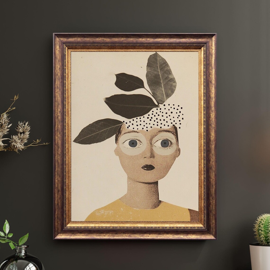 Bernice Unique Canvas Art Print