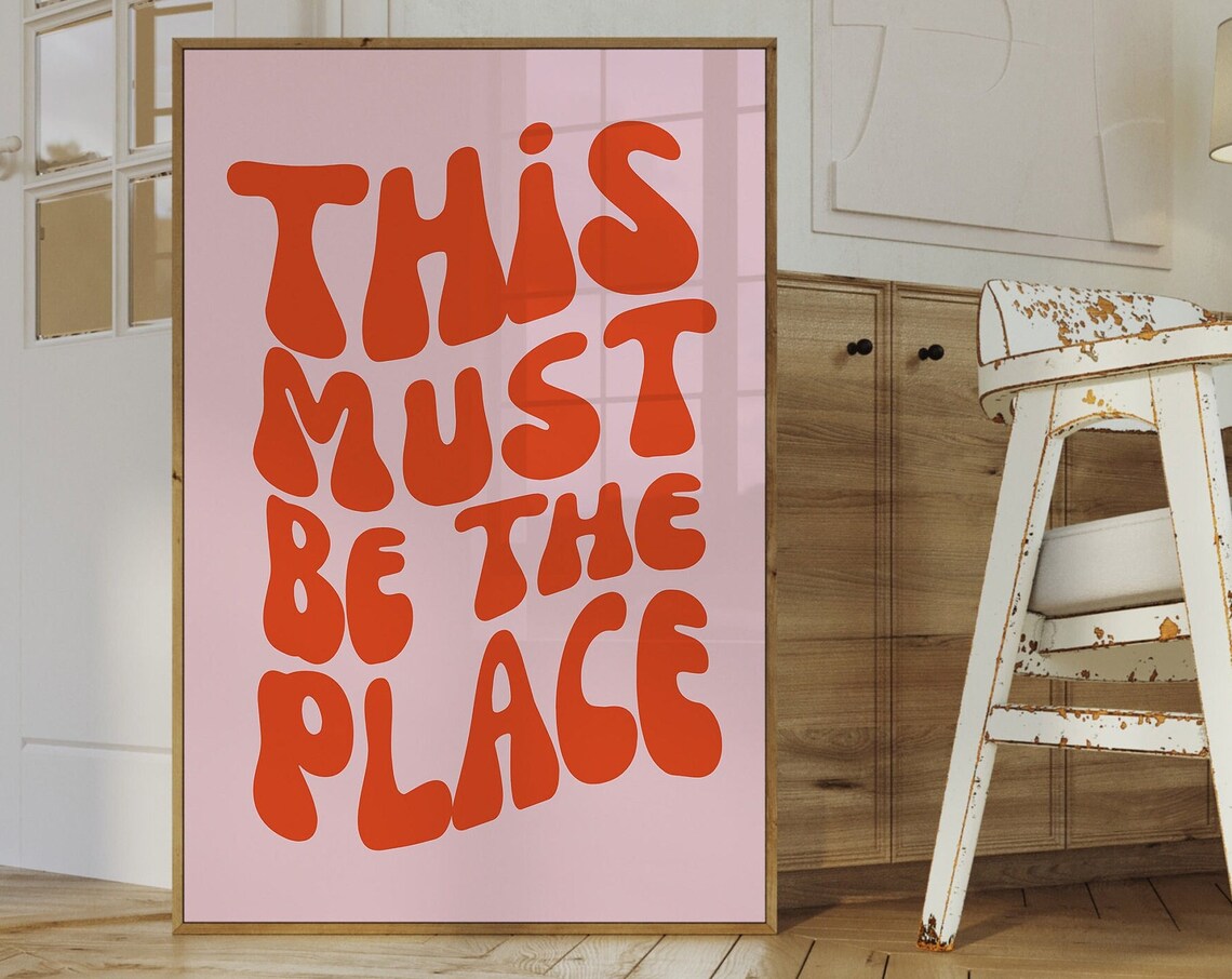 This Must Be The Place, Retro Apartment Decor - Image 2