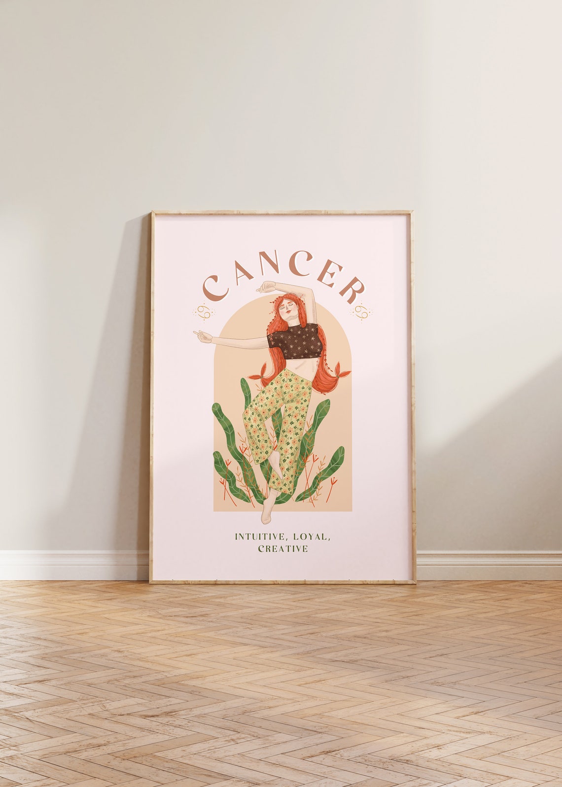 Cancer Zodiac Astrology Star Sign Art Print
