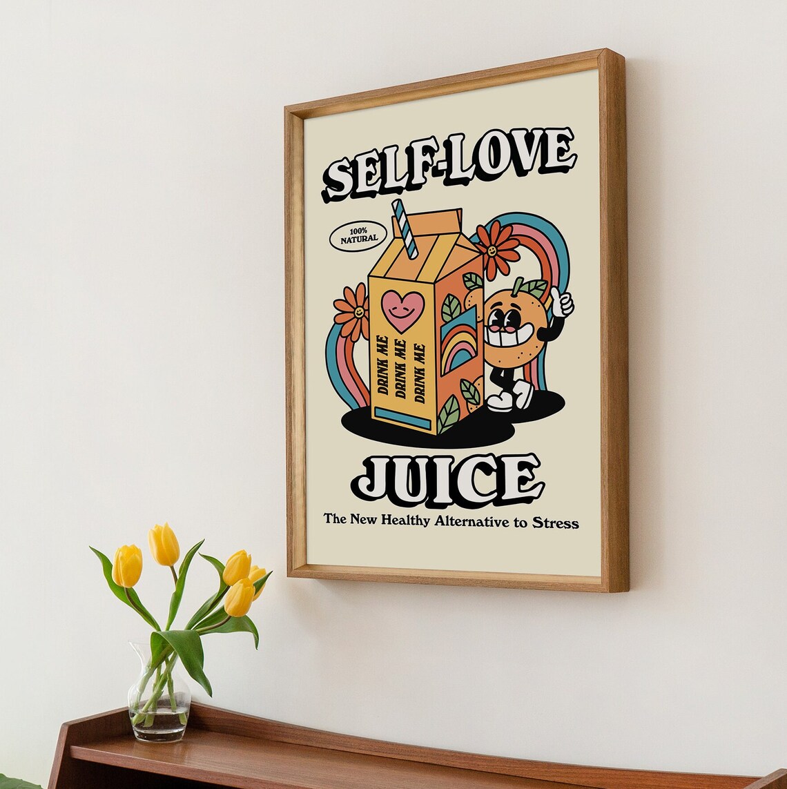 Creative Juice Vintage 70s Poster Art Print - Image 3