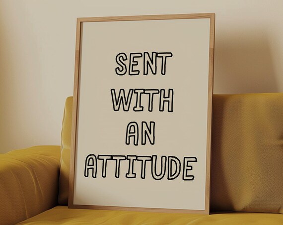 Sarcastic Office Quotes, Funny Typography Poster