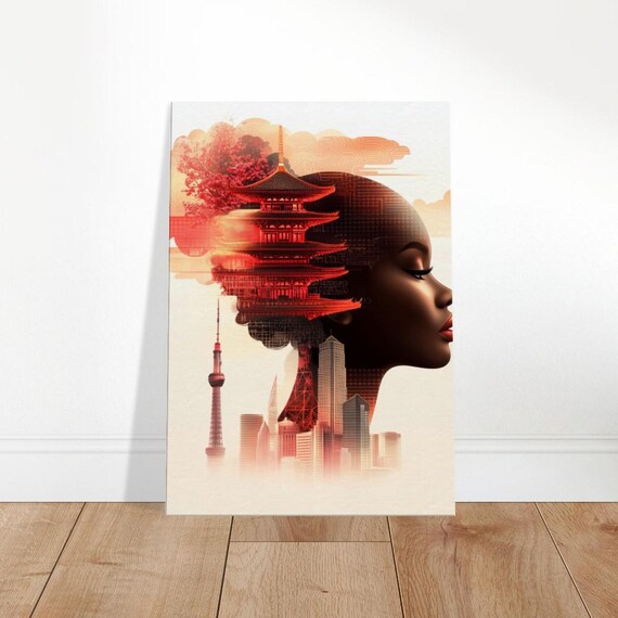 Tokyo Dream Canvas Art Modern Abstract Wall Decor The Contemporary Collection