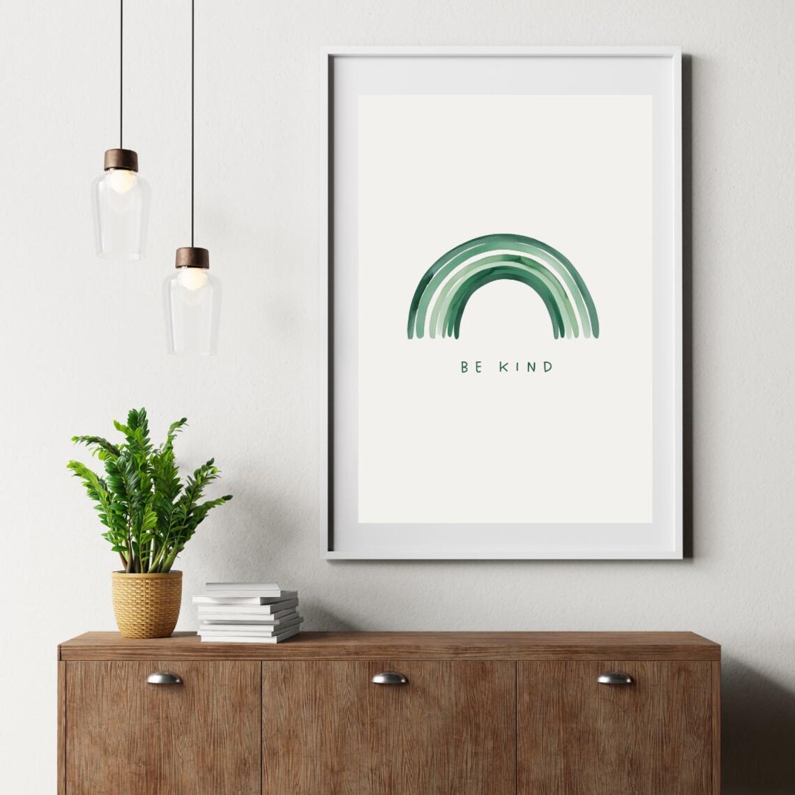 Be Kind Quote, Motivational Inspiration Art Print - Image 3