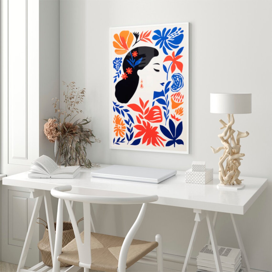 Matisse Floral Harmony Poster Art Print - Image 2