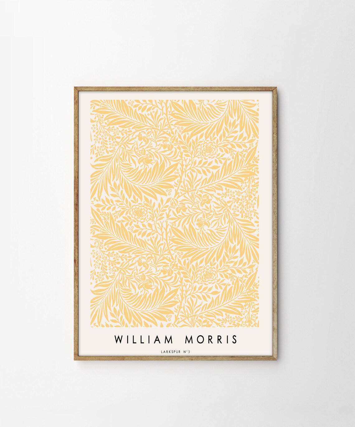 William Morris Larkspur Art Nouveau Flower Poster - Image 5