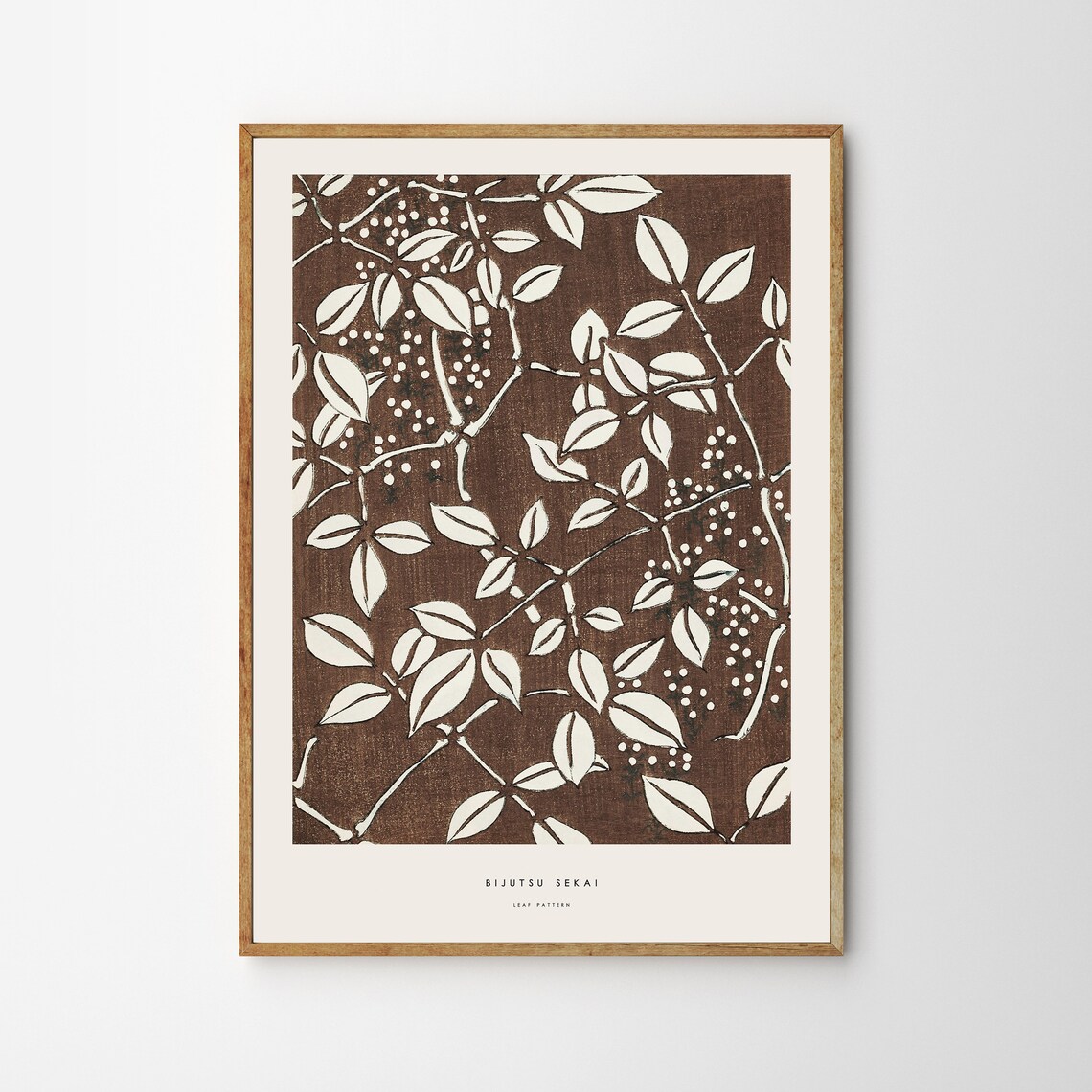Bijutsu Sekai Japanese Flower Patterns Art Print - Image 4