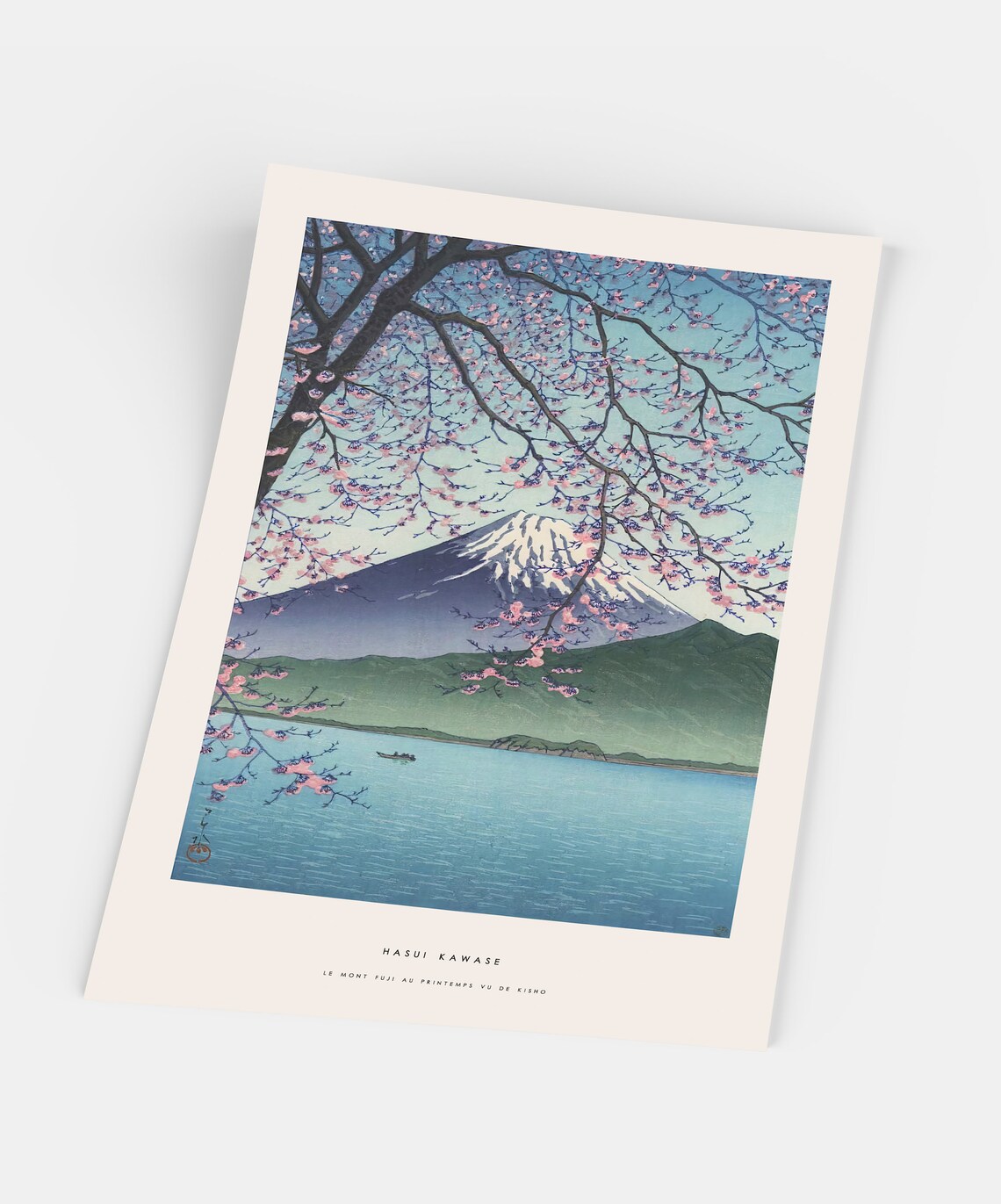 Mount Fuji Japan Travel Poster, Hasui Kawase - Image 5