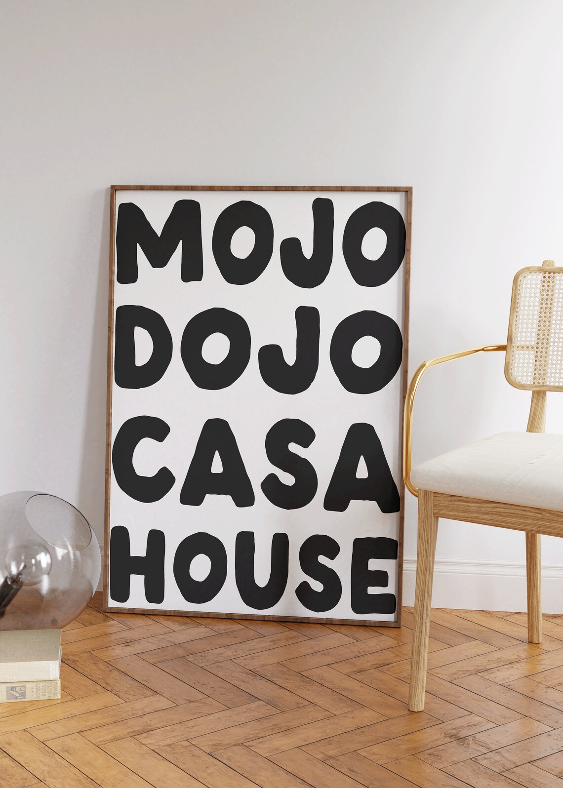 Mojo Dojo Casa House Typography Art Print