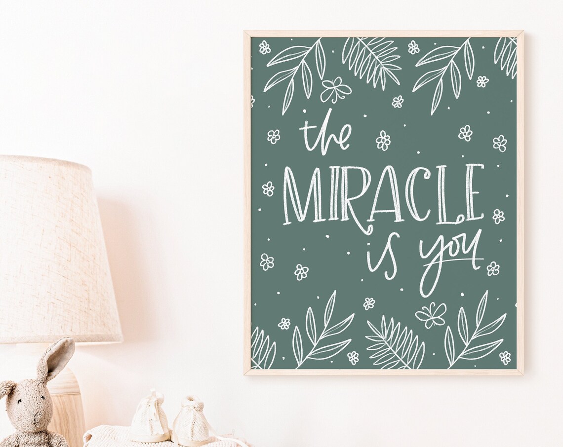 Encanto The Miracle Is You Lyrics Art Print
