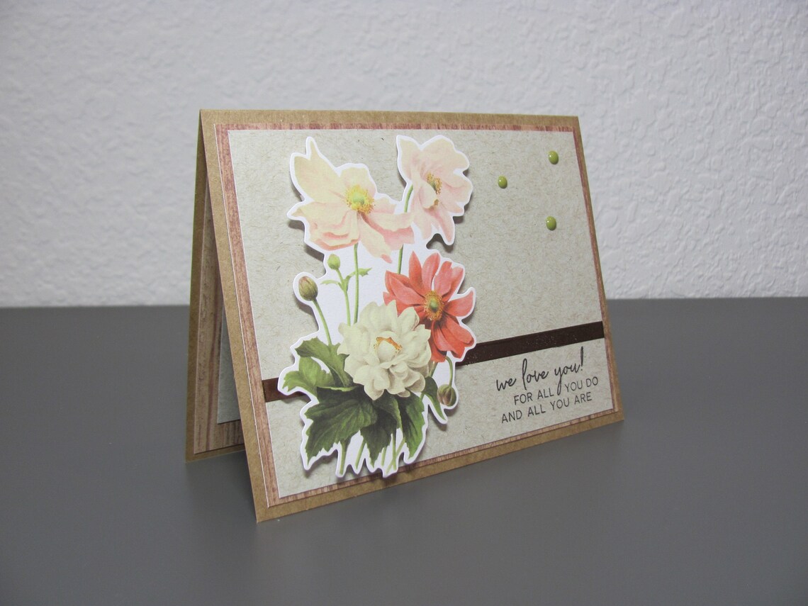 We Love You, Happy Mothers Day Greeting Card - Image 2