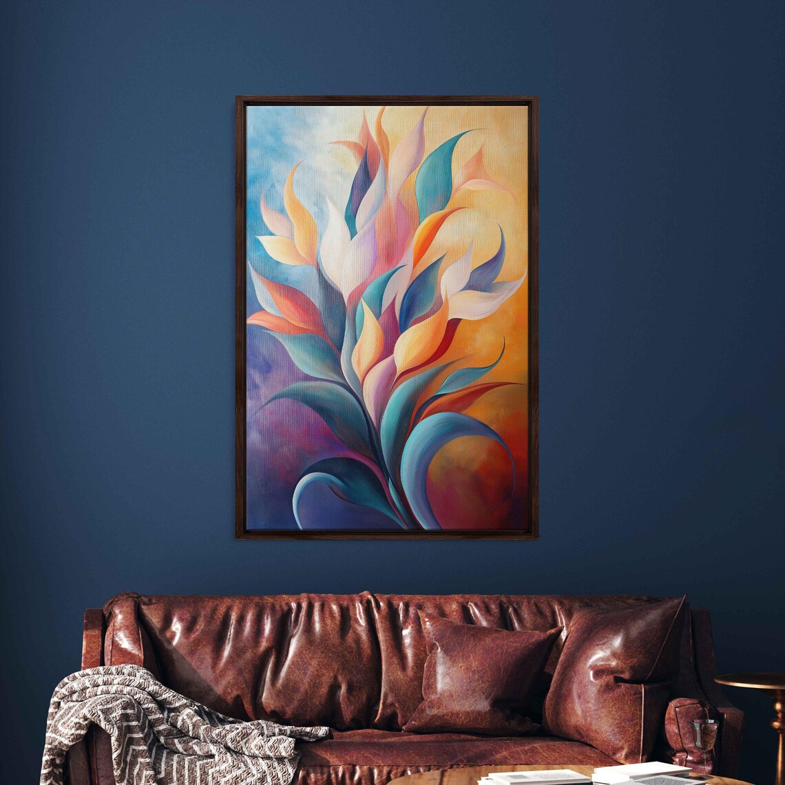 Abstract Floral Arrangement, Serenity Expression - Image 3