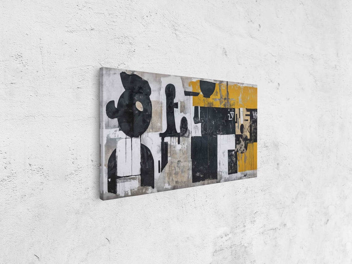 Graffiti Hieroglyphics Wall Art Print - Image 4