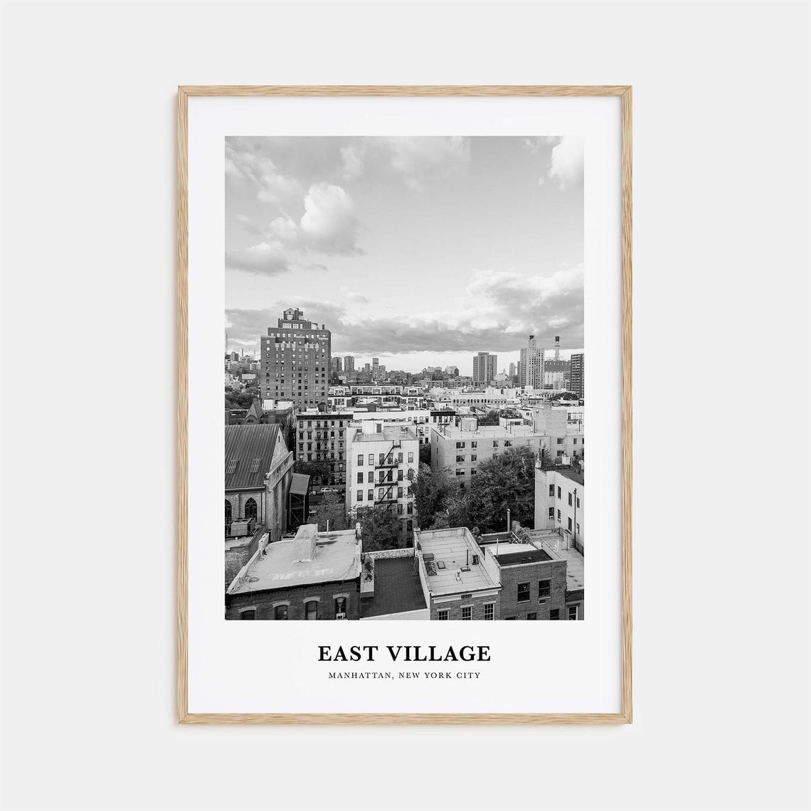 East Village Wall Art New York East Village Wall Decor East Village Poster East Village Home Decor East Village Travel Gift Travel