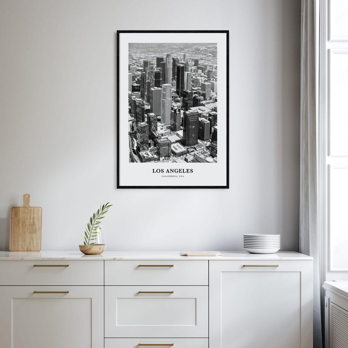 Los Angeles Wall Art No 1 Los Angeles Wall Decor Los Angeles Poster Los Angeles Home Decor Los Angeles Travel Gift Los Angeles Travel - Image 2