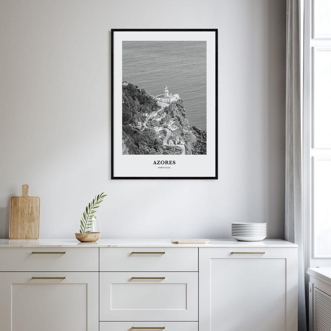 Azores Wall Art Azores Wall Decor Azores Poster Azores Home Decor Azores Travel Gift Azores Travel Print - Image 2
