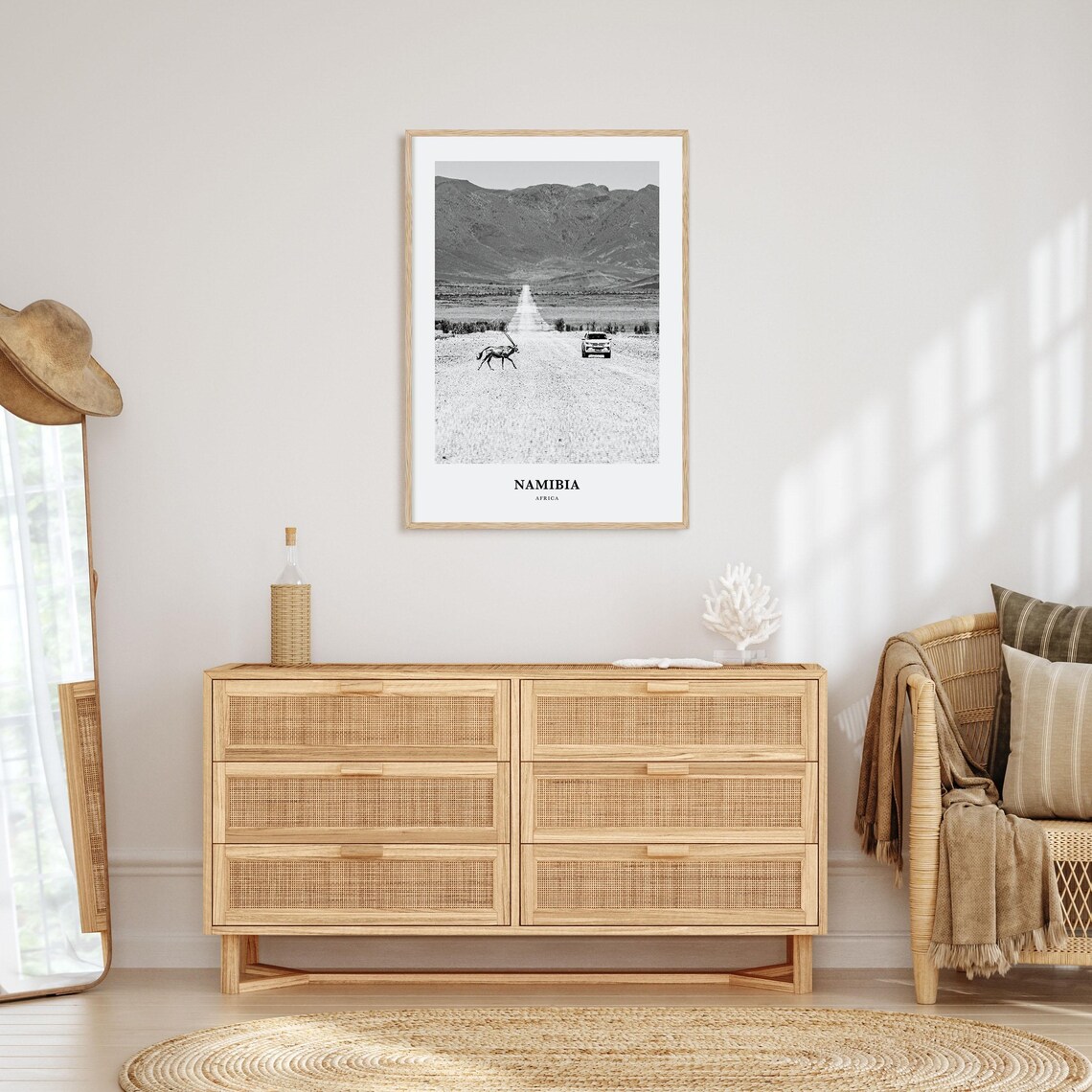 Namibia Wall Art Namibia Wall Decor Namibia Poster Namibia Home Decor Namibia Travel Gift Namibia Travel Print - Image 3
