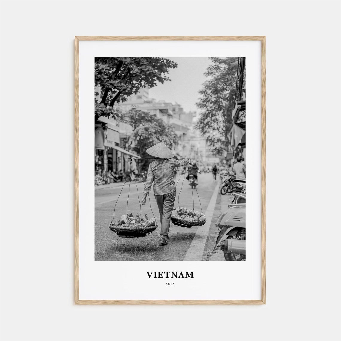 Vietnam Wall Art No 2 Vietnam Wall Decor Vietnam Poster Vietnam Home Decor Vietnam Travel Gift Vietnam Travel Print