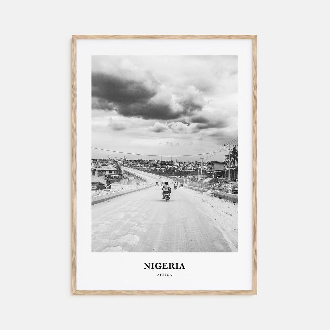 Nigeria Wall Art No 3 Nigeria Wall Decor Nigeria Poster Nigeria Home Decor Nigeria Travel Gift Nigeria Travel Print