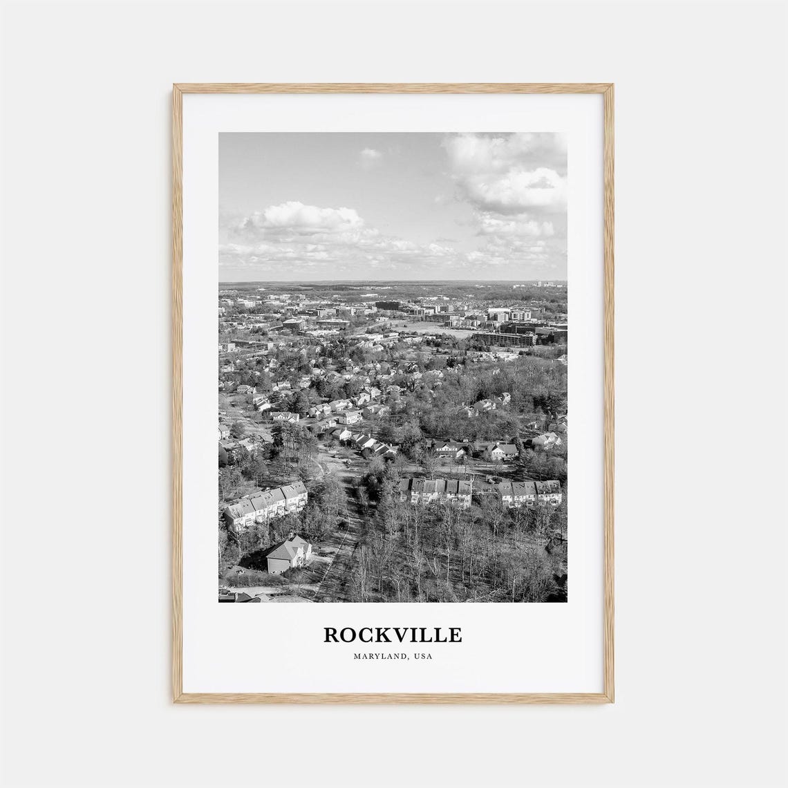 Rockville Wall Art Rockville Wall Decor Rockville Poster Rockville Home Decor Rockville Travel Gift Rockville Travel Print