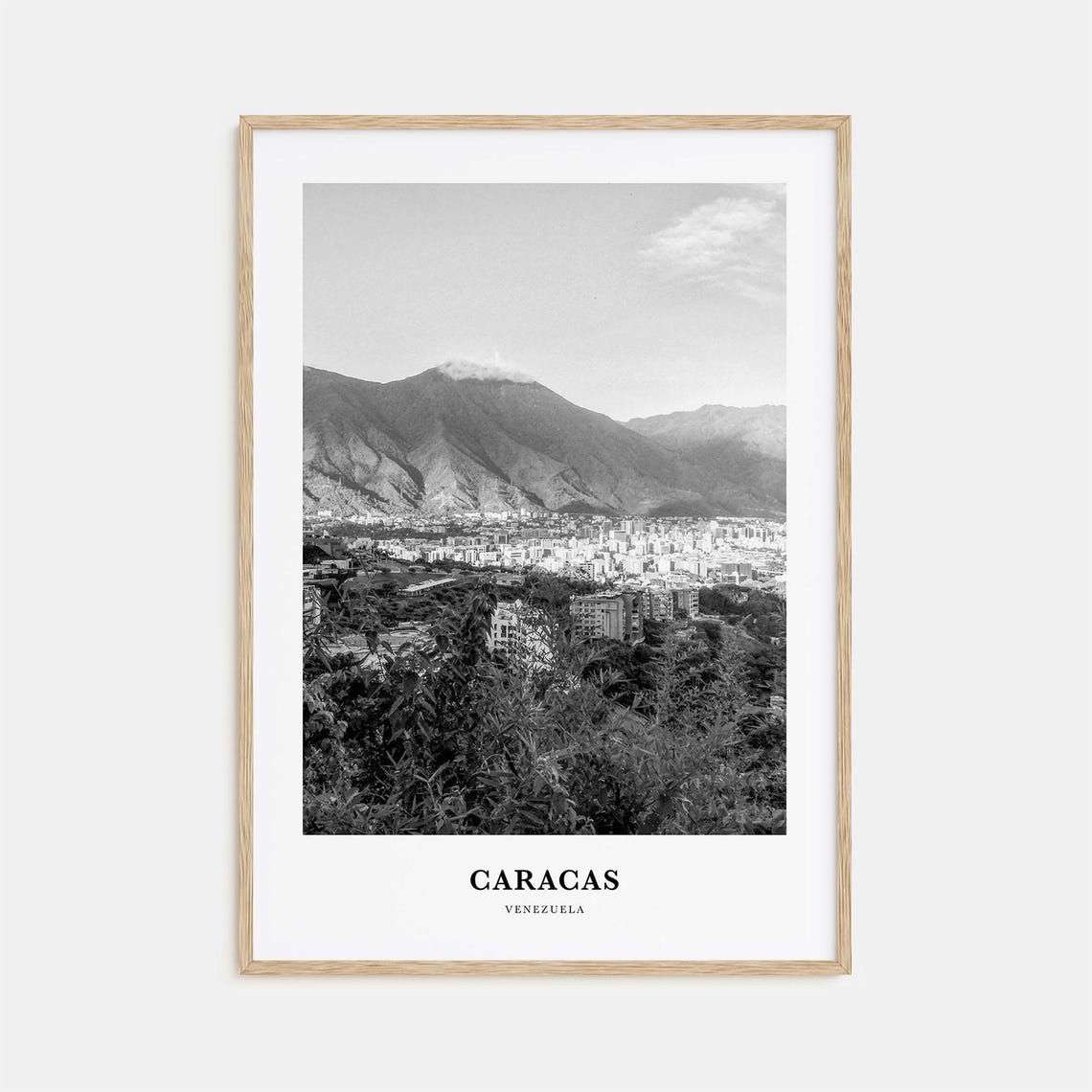 Caracas Wall Art No 1 Caracas Wall Decor Caracas Poster Caracas Home Decor Caracas Travel Gift Caracas Travel Print