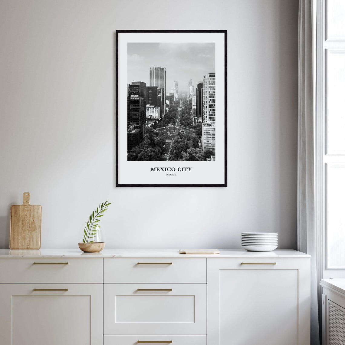 Mexico City Wall Art No 1 Mexico City Wall Decor Mexico City Poster Mexico City Home Decor Mexico City Travel Gift Mexico City Travel - Image 2