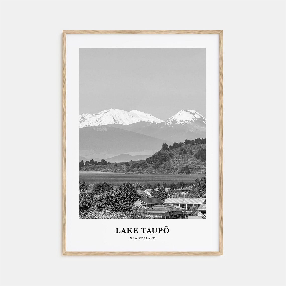 Lake Taupo Wall Art Lake Taup Wall Decor Lake Taup Poster Lake Taup Home Decor Lake Taup Travel Gift Lake Taup Travel Print