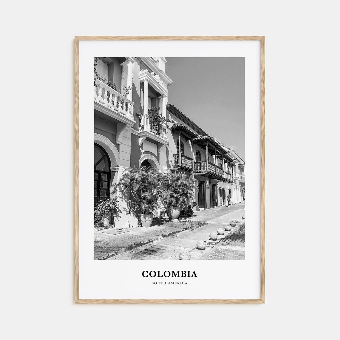 Colombia Wall Art No 3 Colombia Wall Decor Colombia Poster Colombia Home Decor Colombia Travel Gift Colombia Travel Print