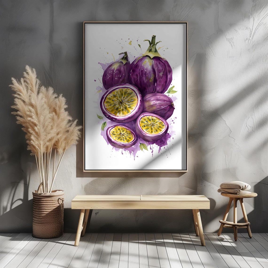 Passionfruit Art Print Unique Art Fresh Wall Art For Kitchen Dining Room Summery Fruit Poster Fruits Decor Fresh - Image 6