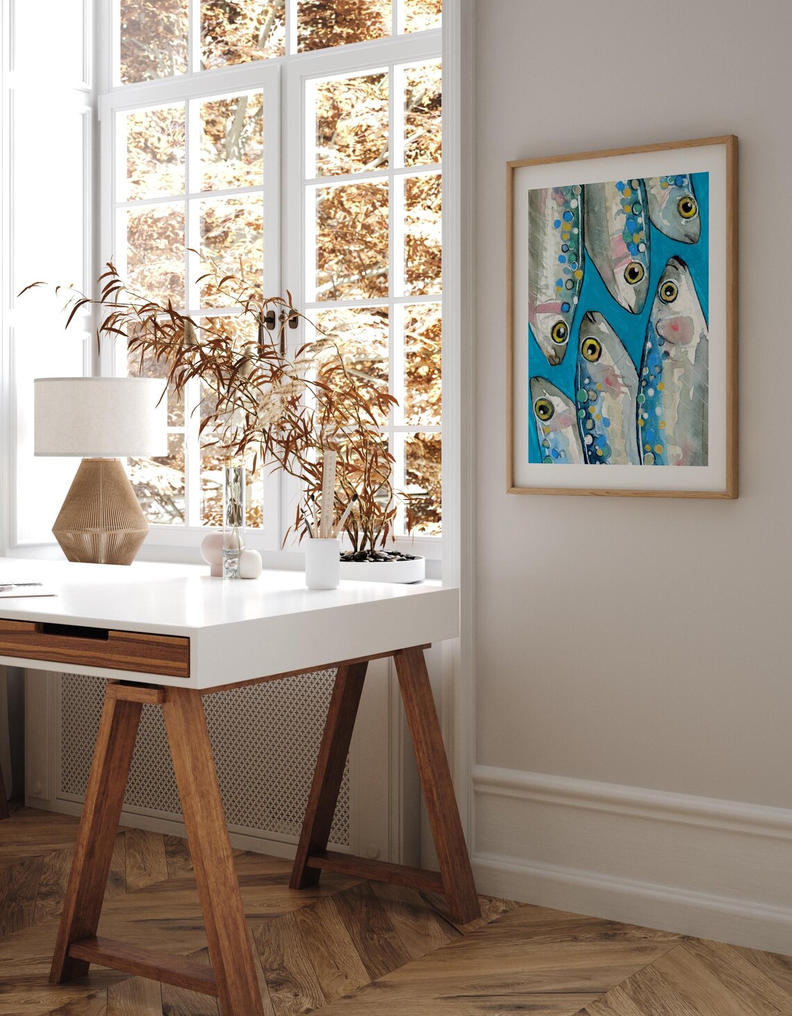 Fish Art Print, Colorful Coastal Photography - Image 3
