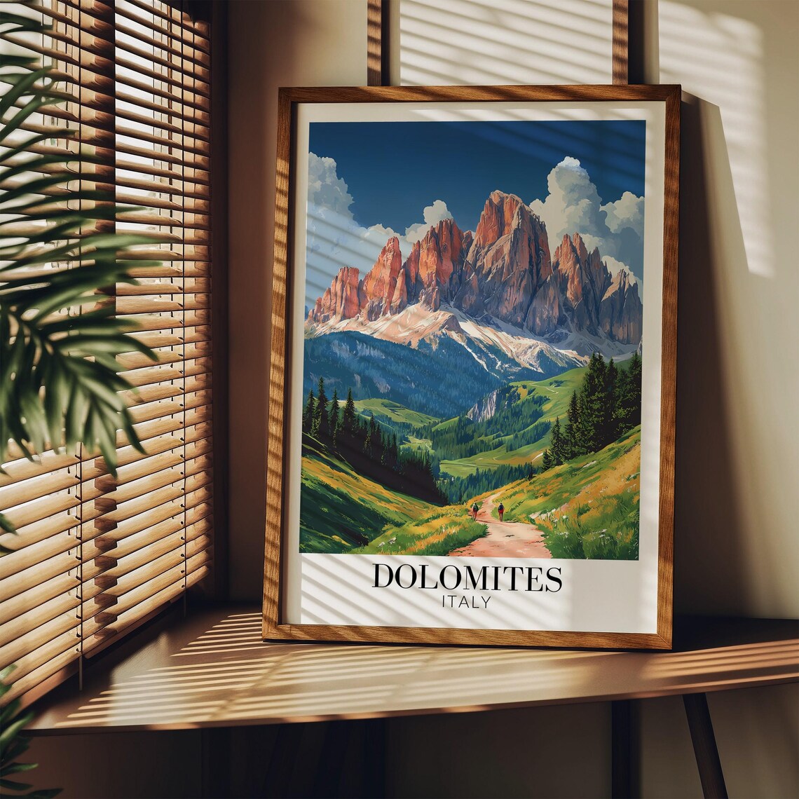 Dolomites Italy Travel Poster, Home Decoration - Image 4
