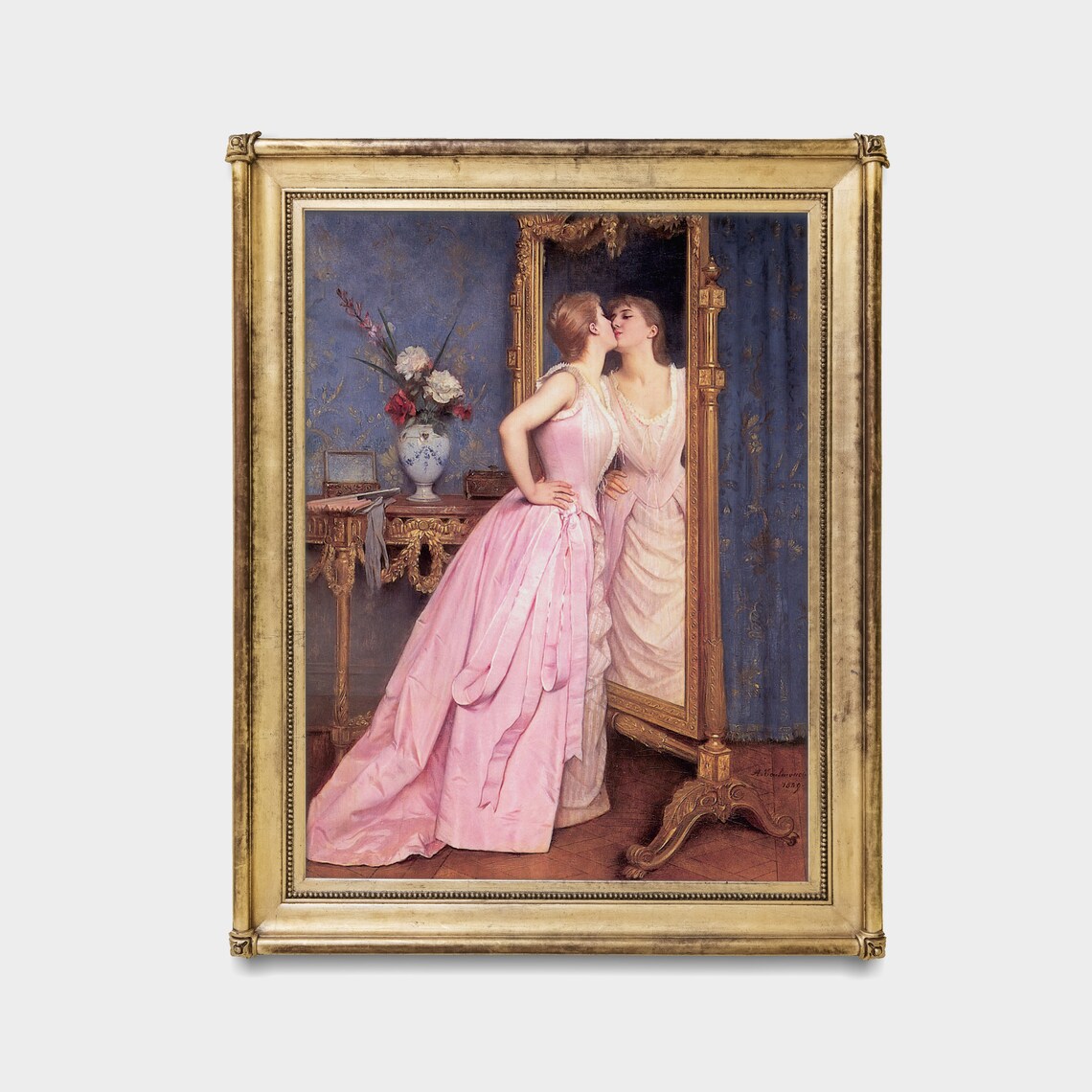 Victorian Woman Portrait, Vintage Art Print - Image 2