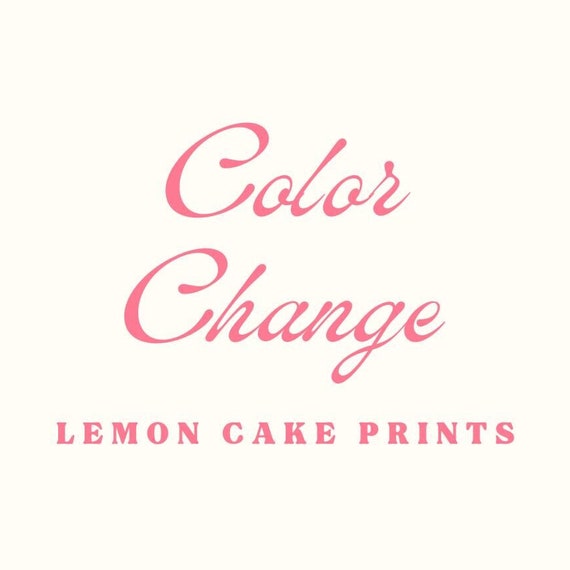 Color Change Art Print