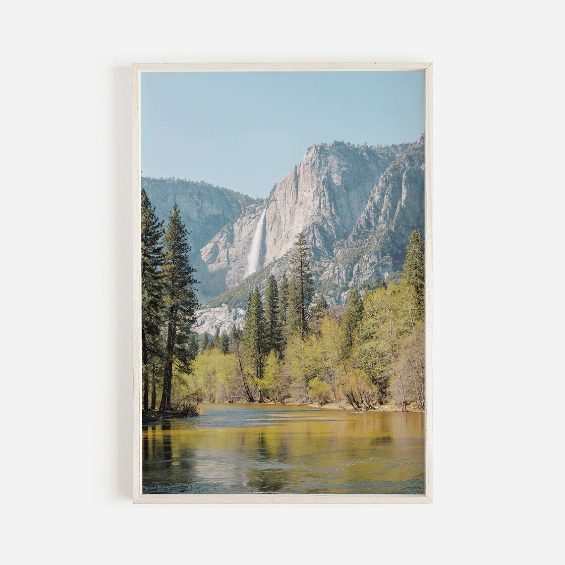 Sierra Nevada Mountains Yosemite National Park Travel Poster