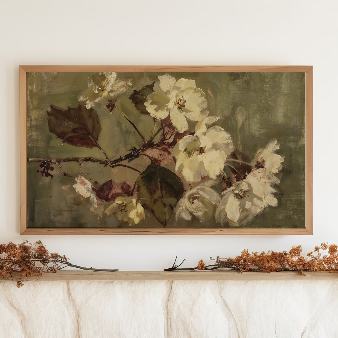 Spring Flowers Vintage Holiday Art Print - Image 4