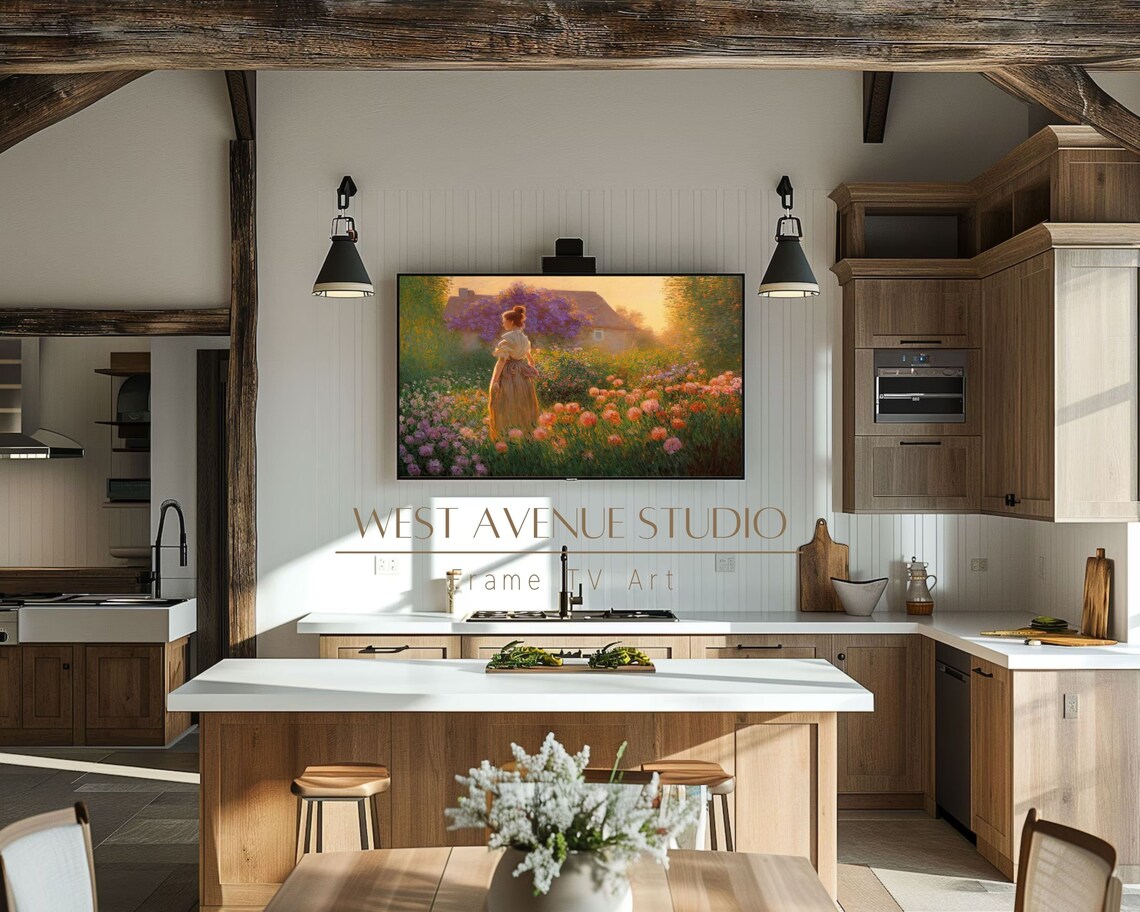 Summer Wildflower Garden Bundle Four Floral Paintings Blooming Meadow Poster - Image 5