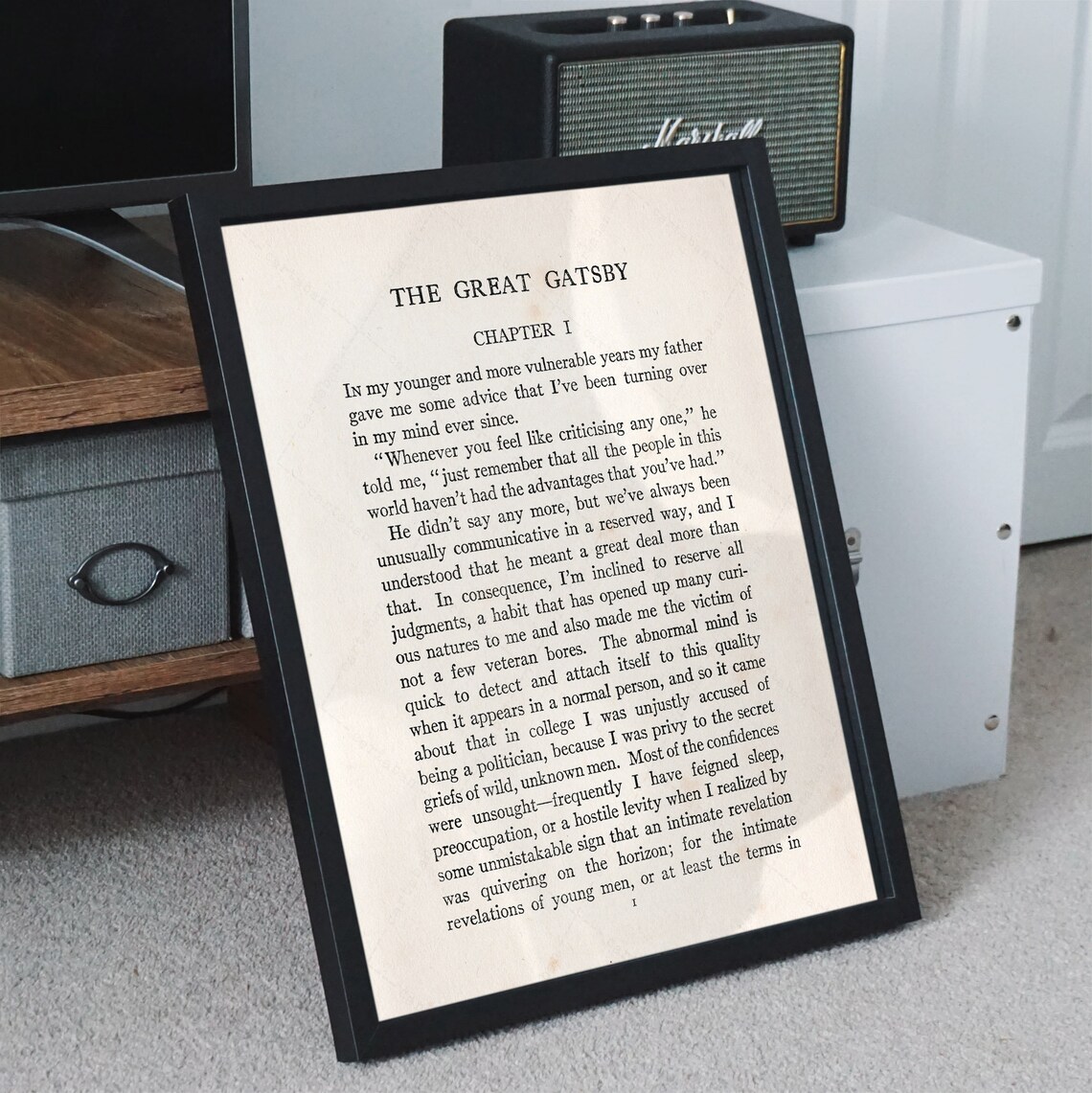 The Great Gatsby, 1925 First Edition Art Print - Image 2