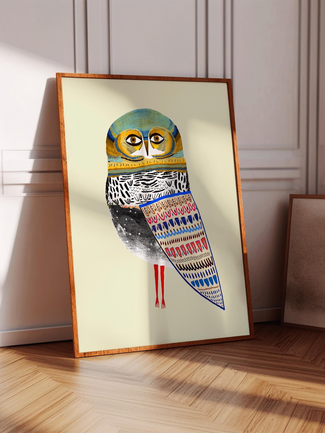 Majestic Owl Art Print, Whimsical Home Decor