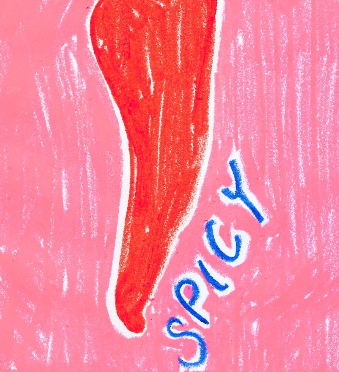 Spicy Chili Pepper Art Print, Modern Kitchen Decor - Image 2