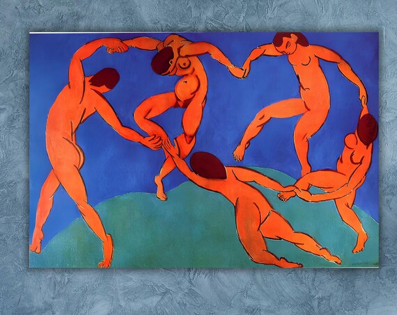 Dancing People Wall Decor Henri Matisse The Dance Decor Abstract Wall Decor Famous Wall Art Modern Wall Art