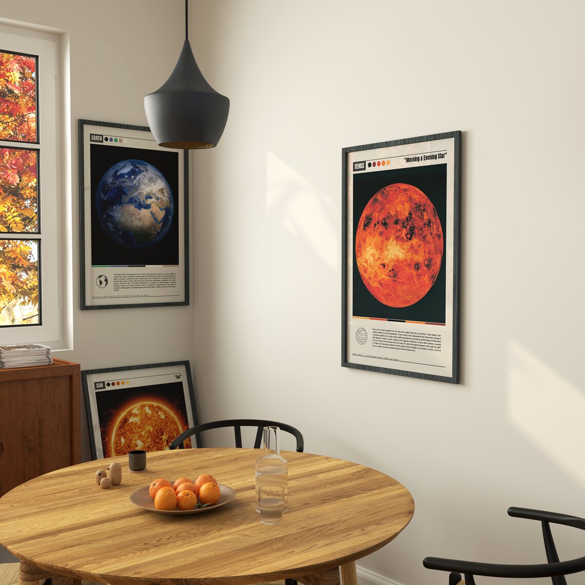 Venus Fiery Morning and Evening Star Planet Photography Poster - Image 2