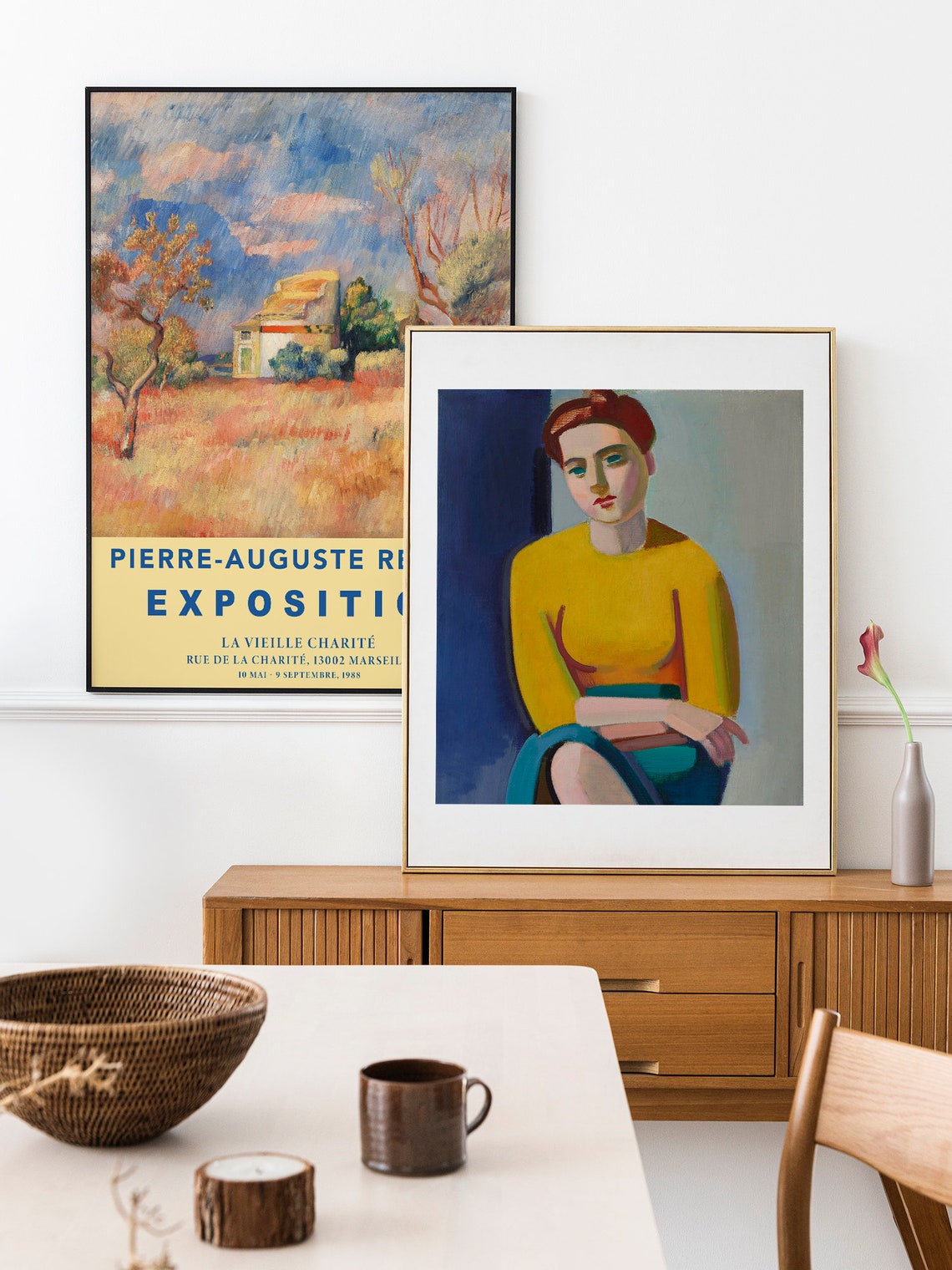 Pierre Auguste Renoir Countryside House Marseille Expo Poster - Image 2