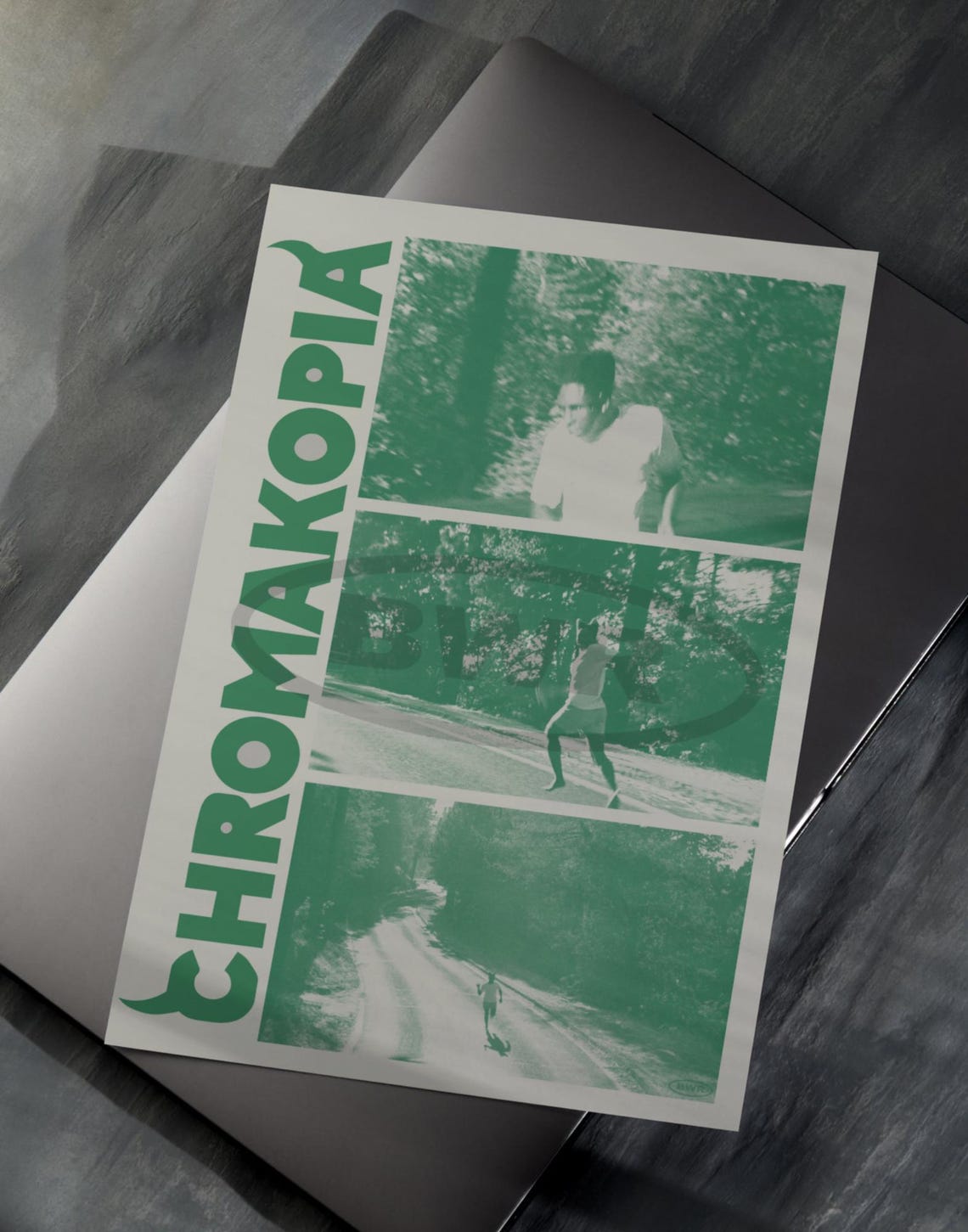 Tyler The Creator Chromakopia Green Film Still Retro Album Art Poster - Image 3