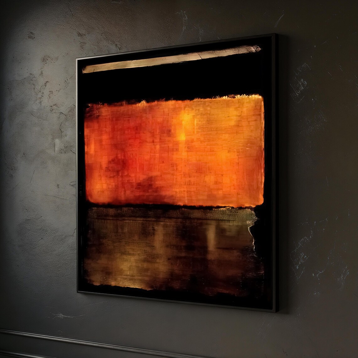 Abstract Mark Rothko Print Modern Wall Art Decor Rothko Painting Contemporary Minimalist Artwork Ready To Hang Artwork Gift Idea