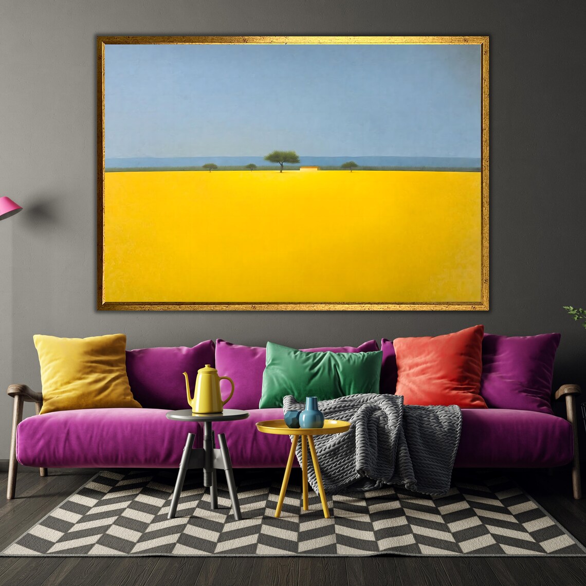 Ready To Hang Framed Nature Art Nature Scene Wall Decor Home Decor Unique Gift For Nature Lovers - Image 3