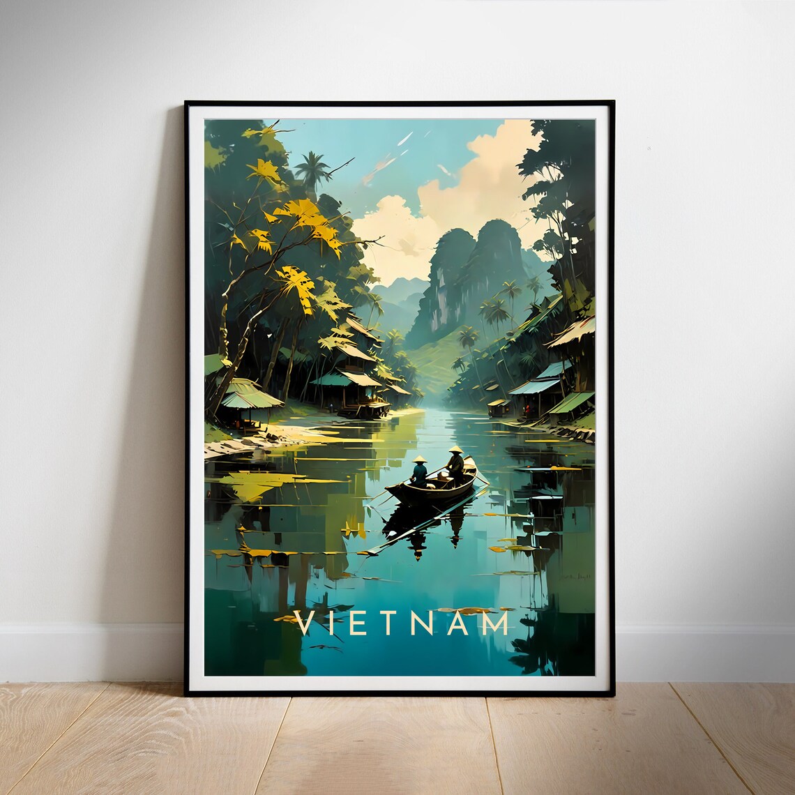 Vietnam Travel Poster, New Home Gift Wall Art - Image 2